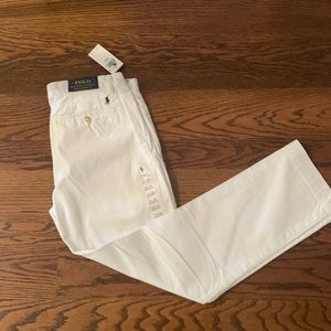 Ralph Lauren white chino. 30x30. NWT